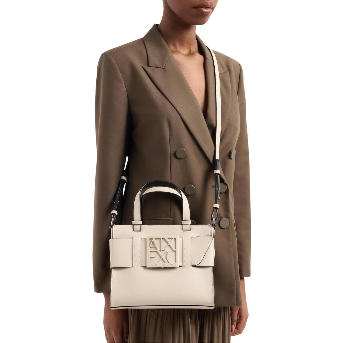 Women's Shoulder Bags EAX Beige