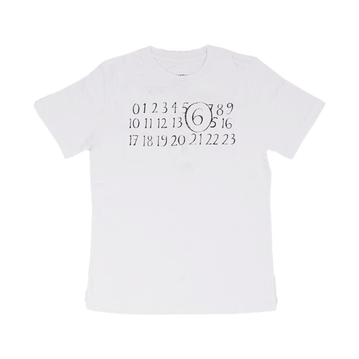T-shirt με κοντά μανίκια Mm6 Maison Margiela M61020MM02Y