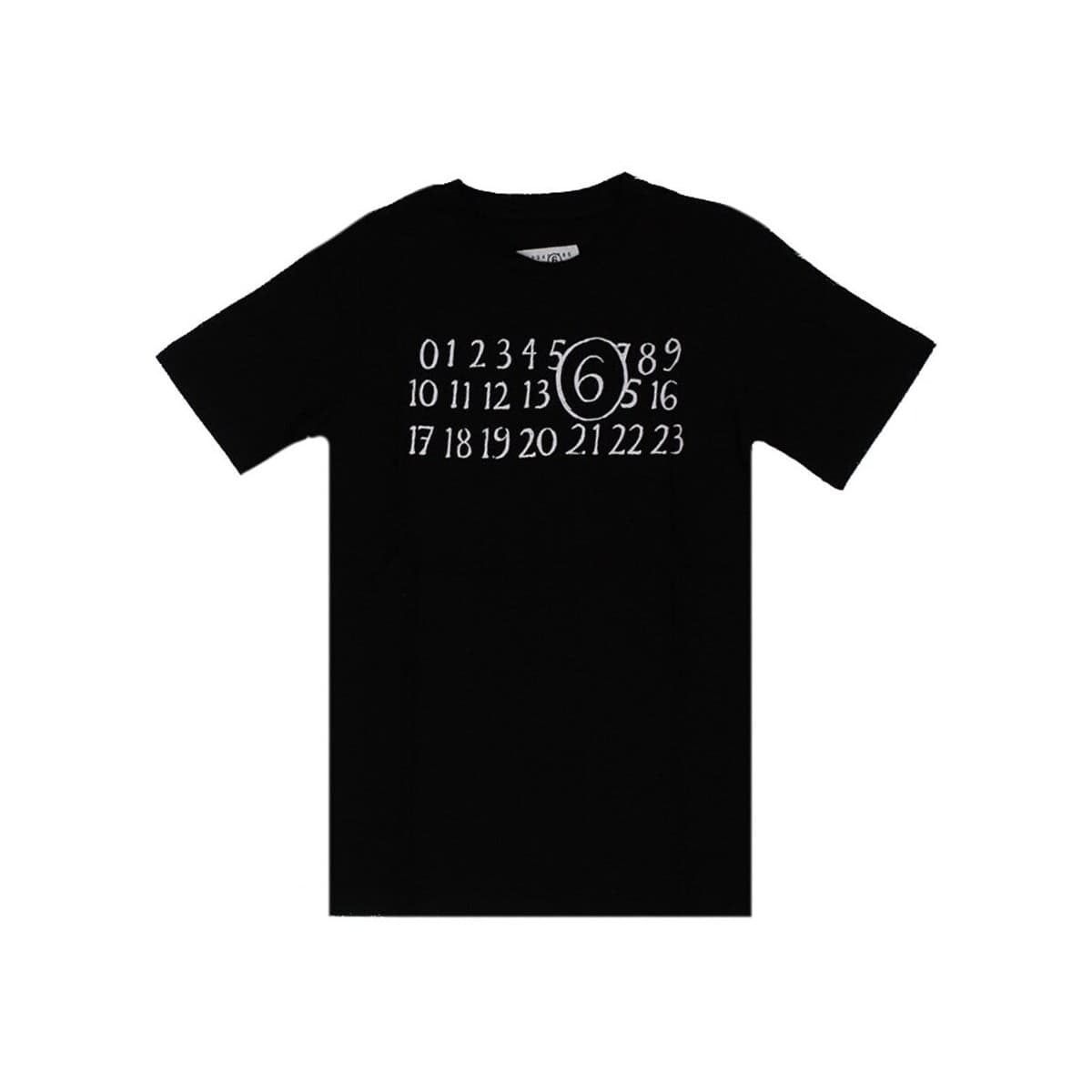 Girls' T-Shirts Mm6 Maison Margiela Black