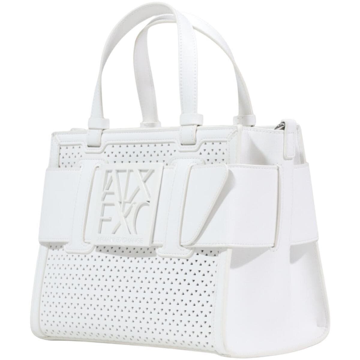 Women's Handbags EAX White