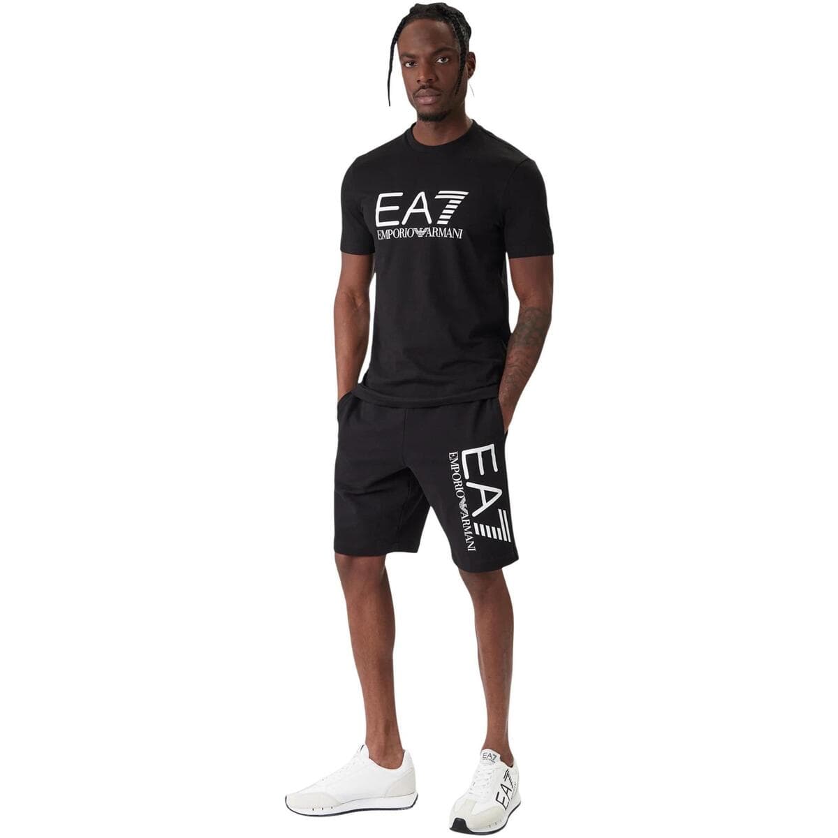 Men's Shorts EA7 Black