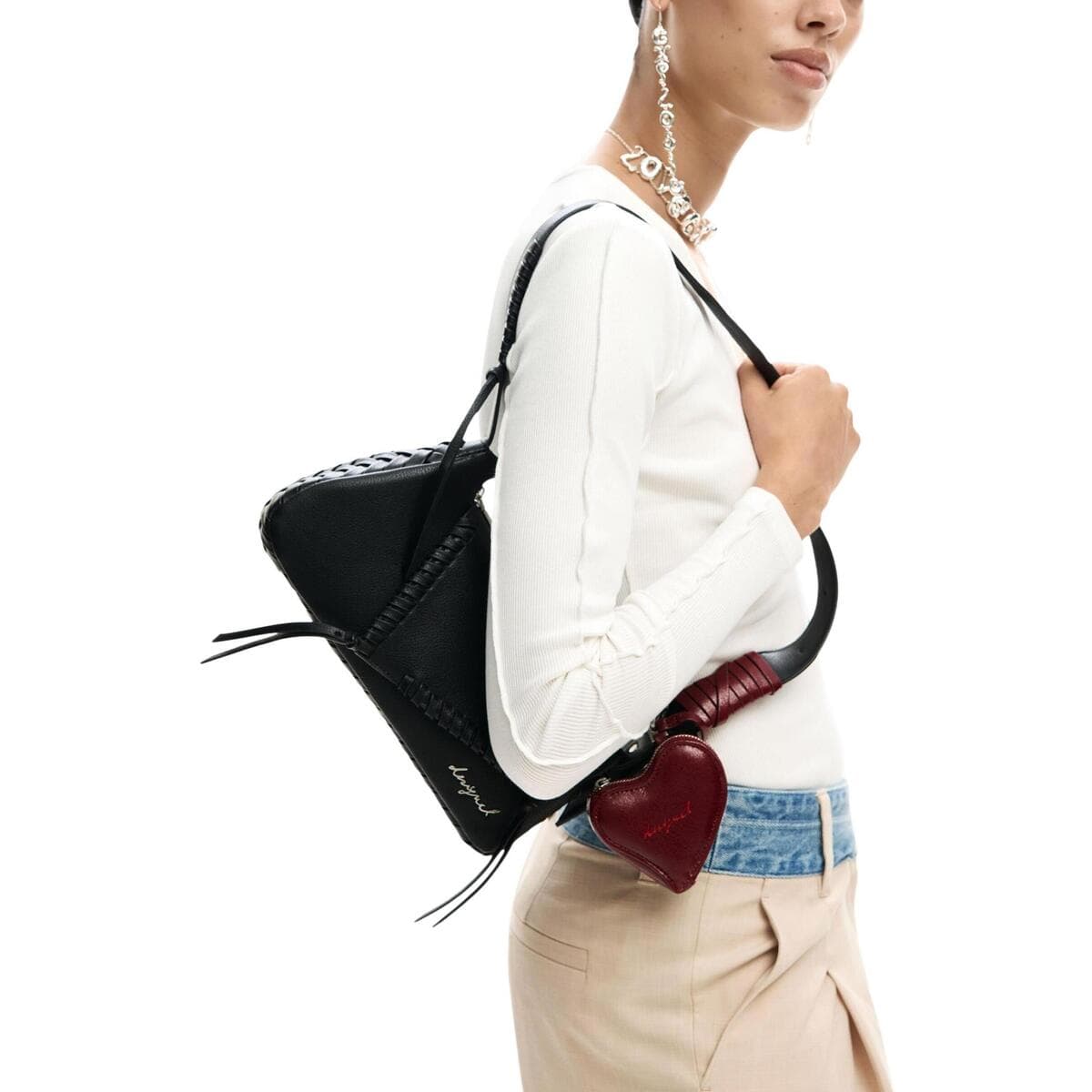 Women's Shoulder Bags Desigual Black