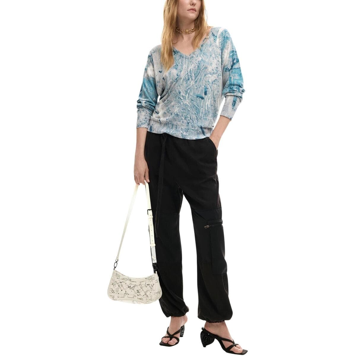 Women's Shoulder Bags Desigual Beige