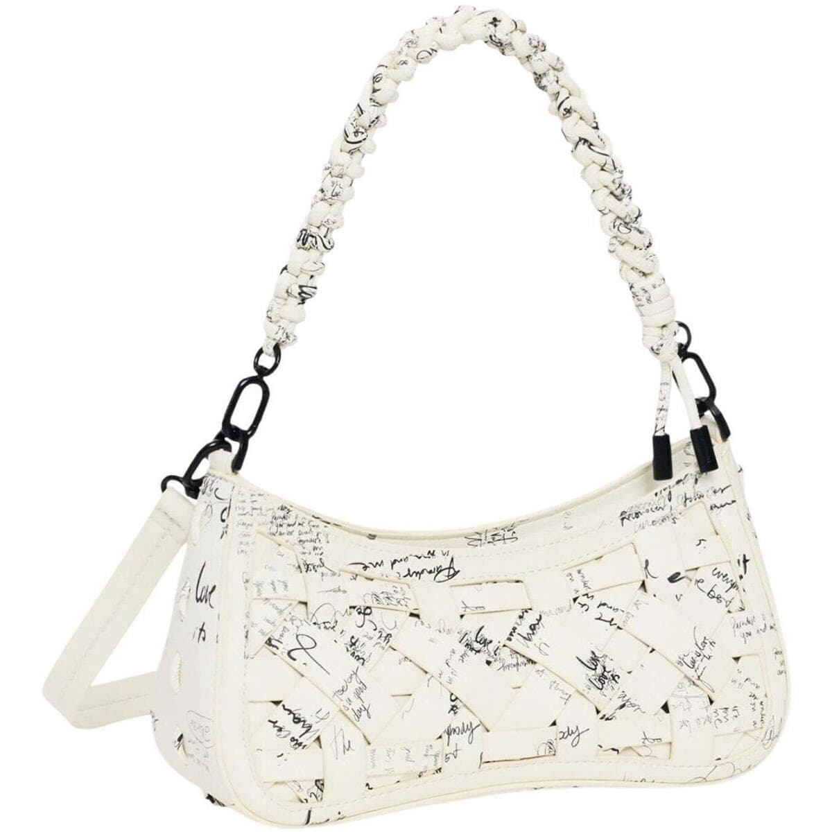 Women's Shoulder Bags Desigual Beige