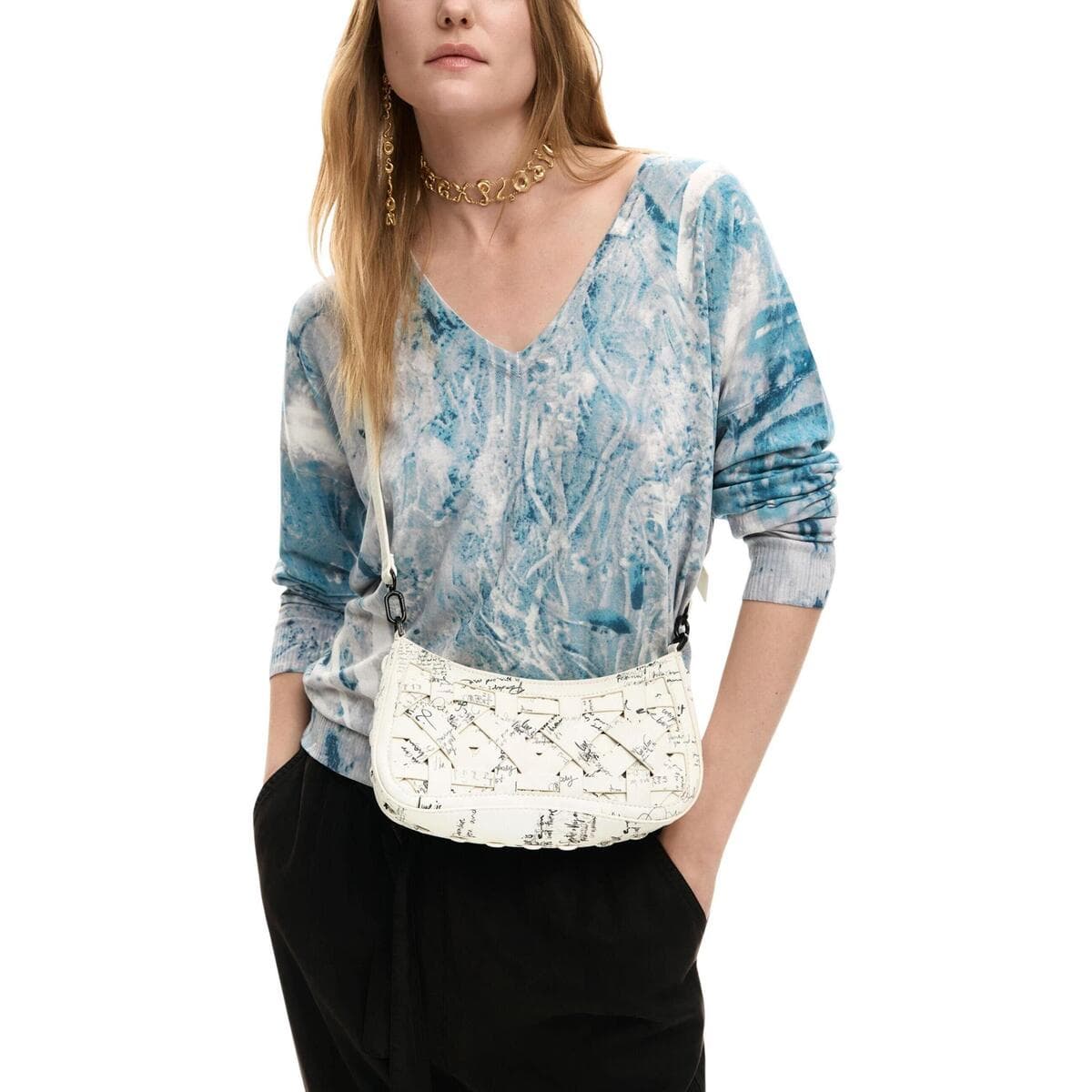 Women's Shoulder Bags Desigual Beige