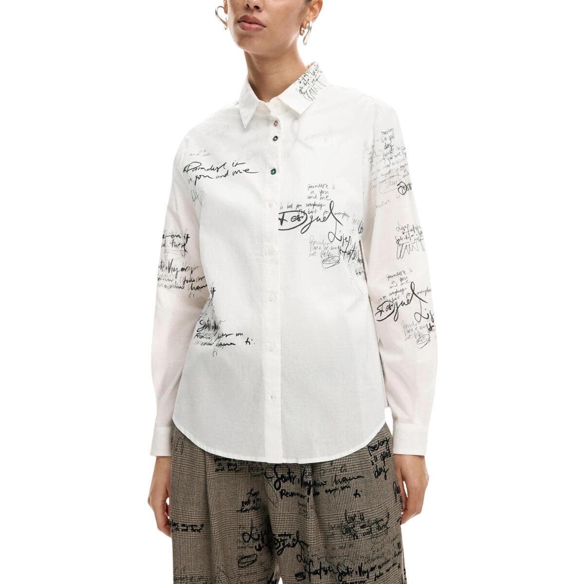 Women's Shirts Desigual White