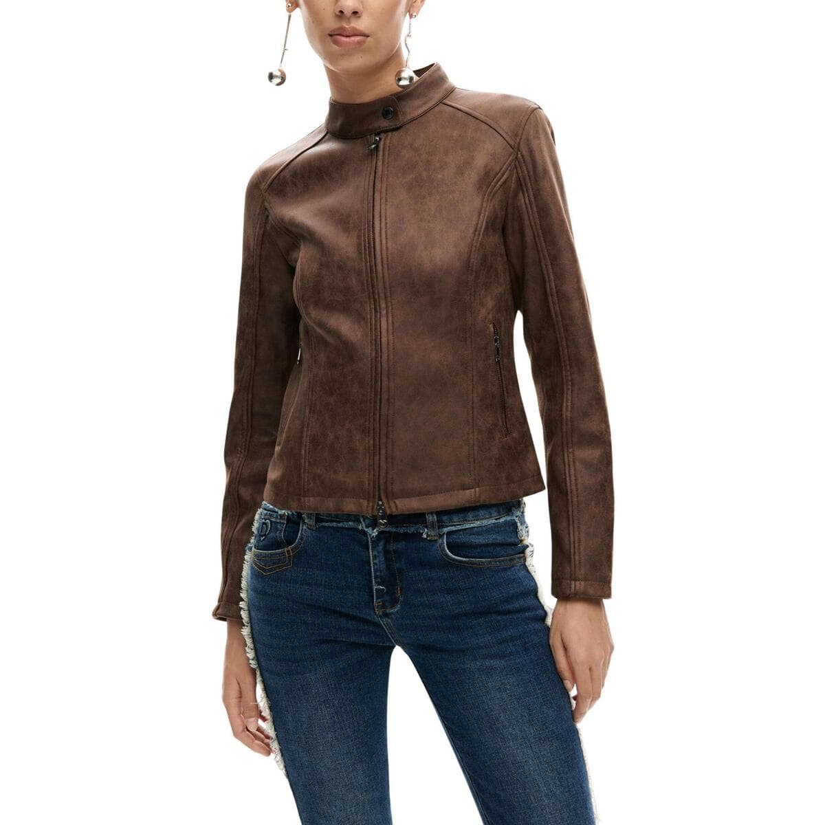 Women's Jackets Desigual Brown