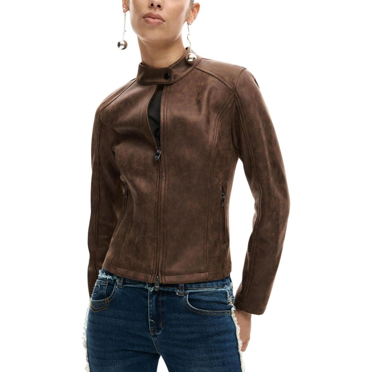 Women's Jackets Desigual Brown