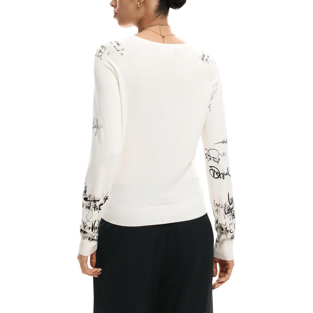 Women's Sweaters Desigual Beige