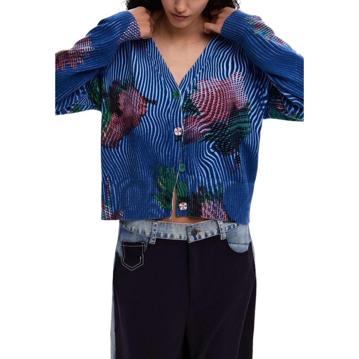 Women's Sweaters Desigual Blue