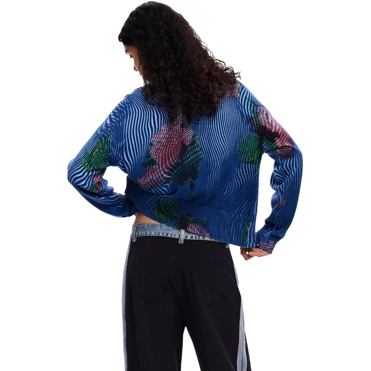 Women's Sweaters Desigual Blue