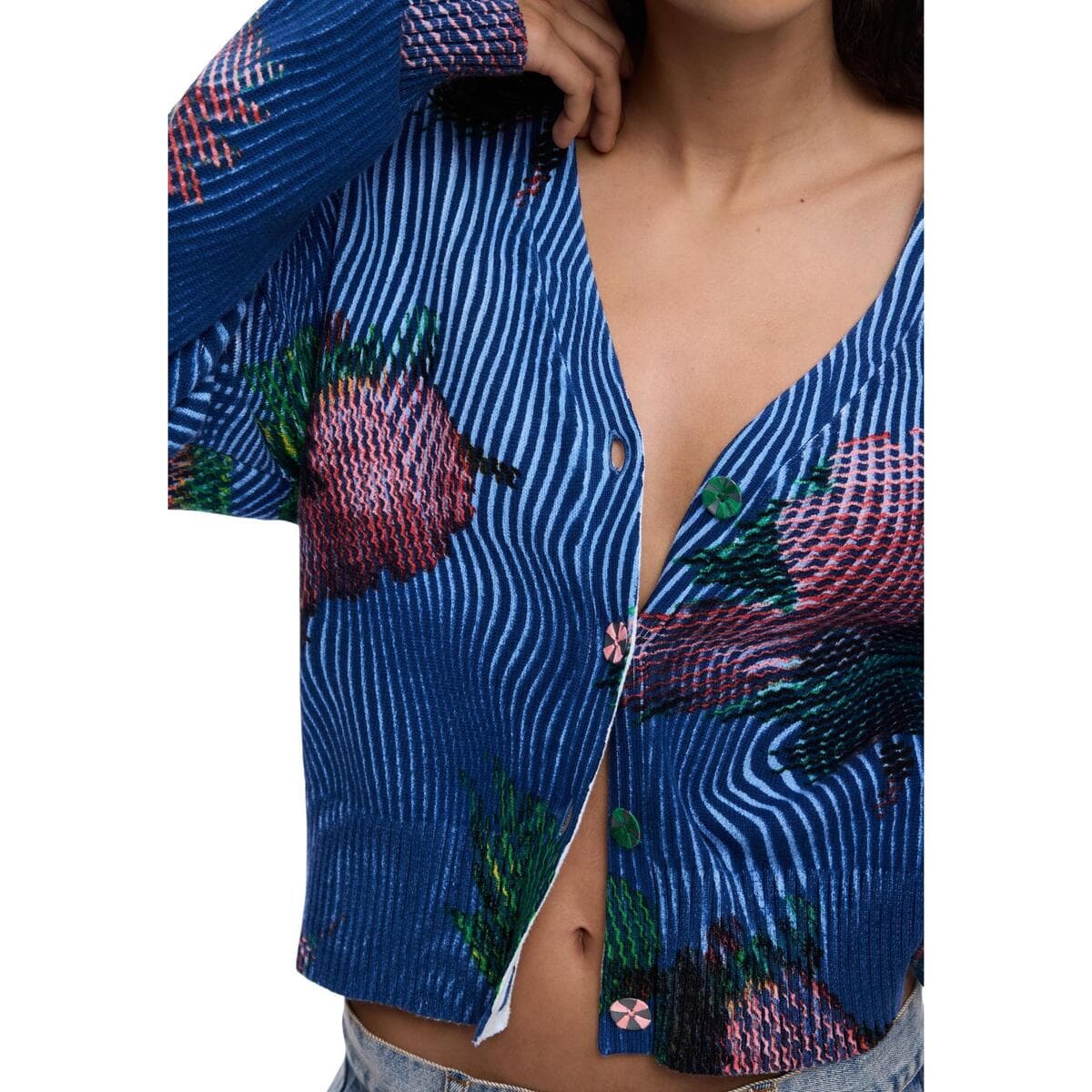 Women's Sweaters Desigual Blue