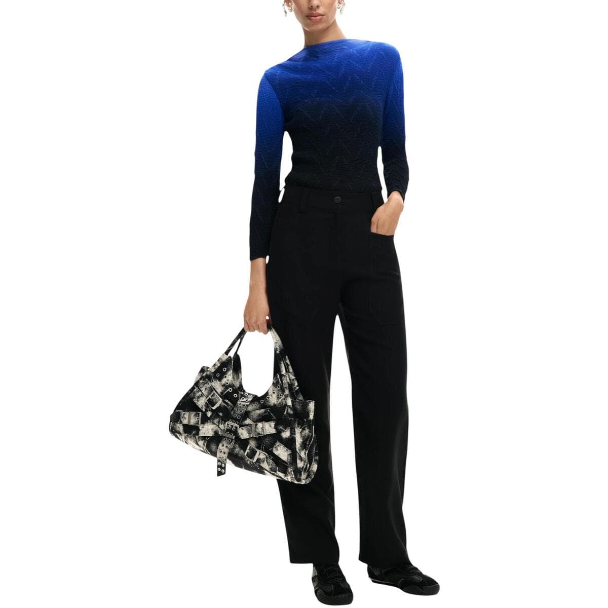 Women's Pants Desigual Black