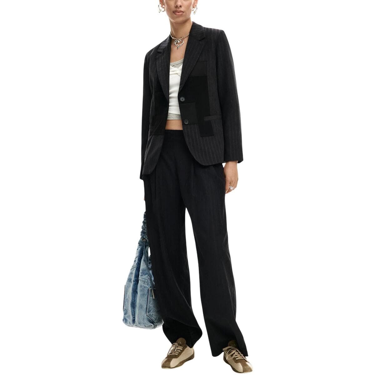 Women's Pants Desigual Black