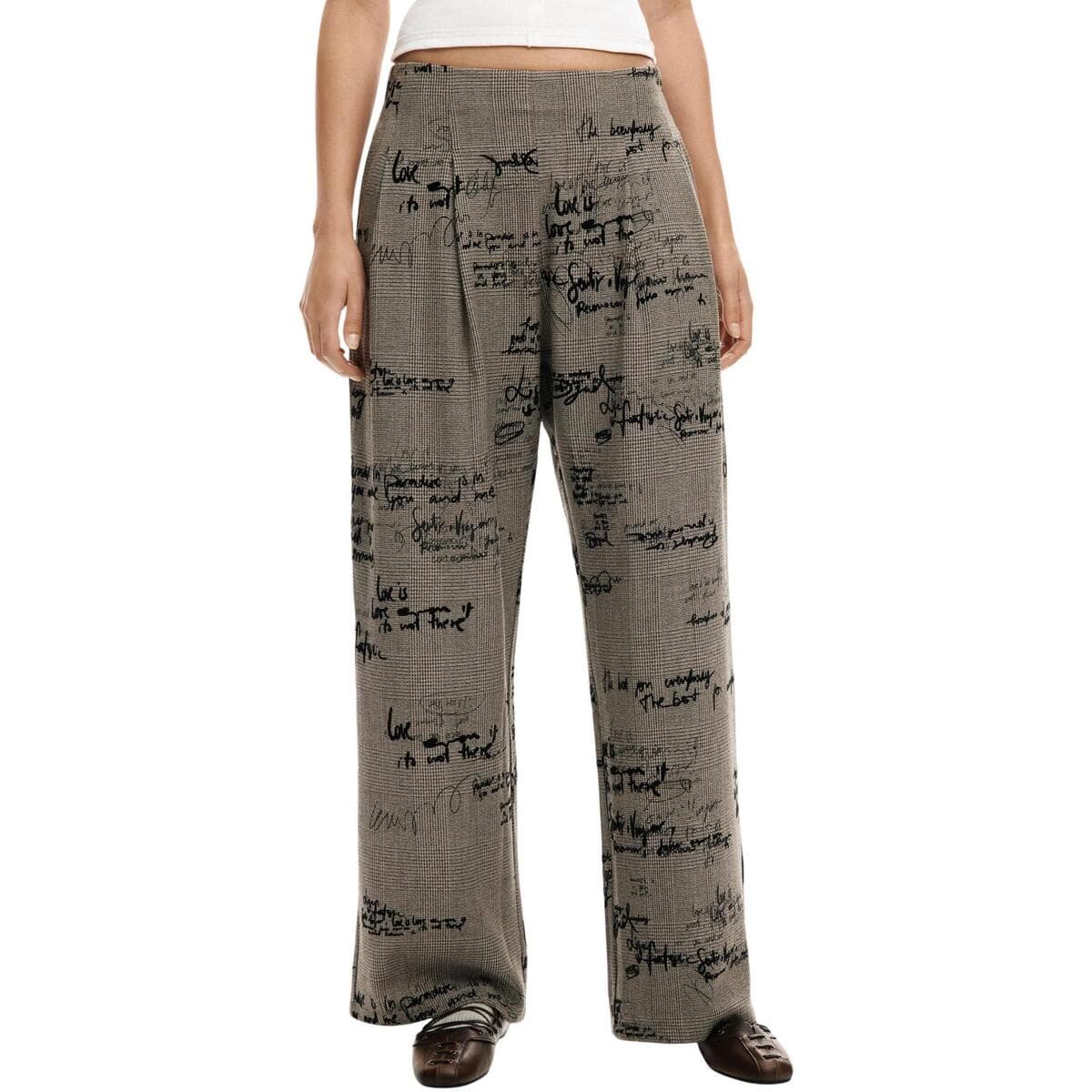 Women's Pants Desigual Gray