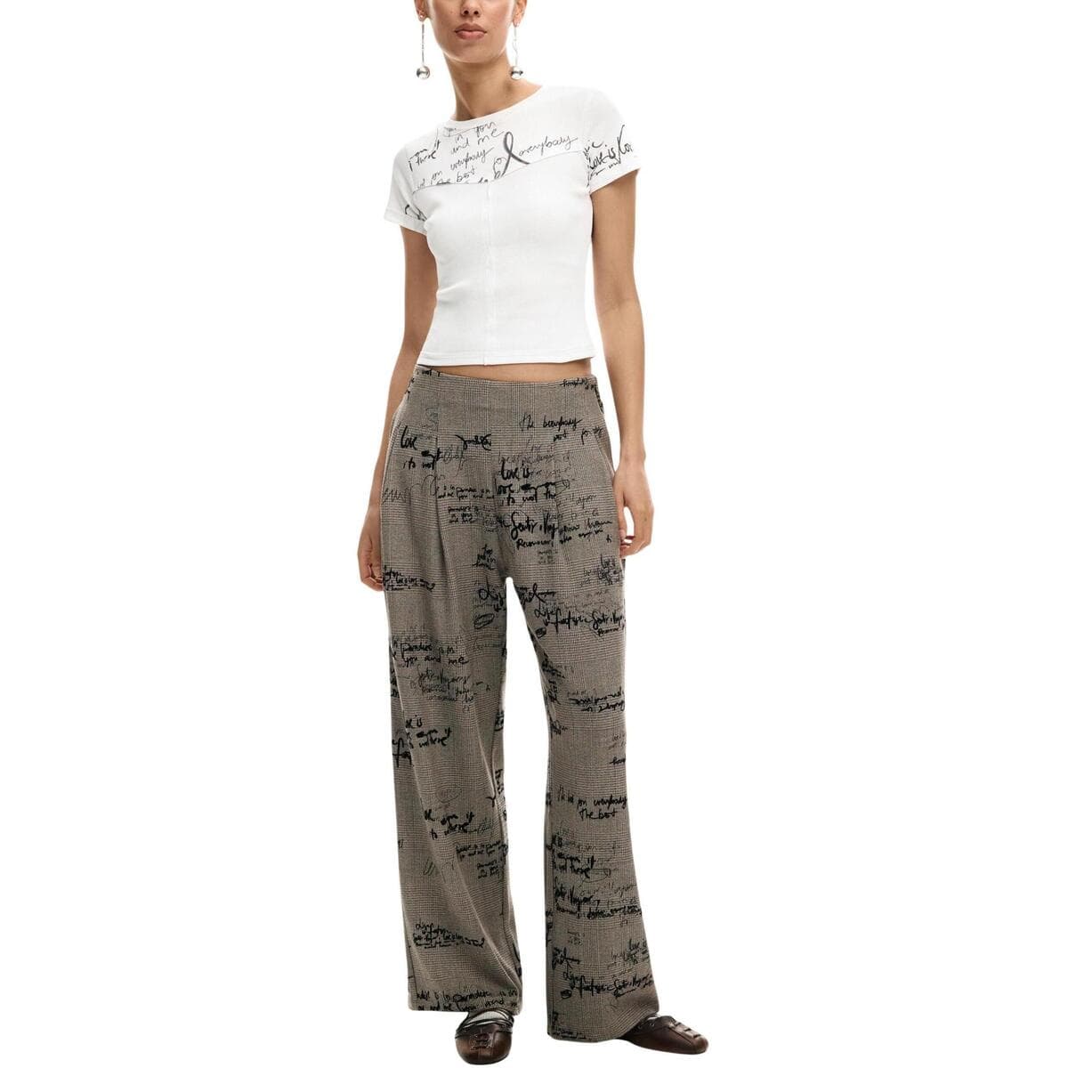Women's Pants Desigual Gray