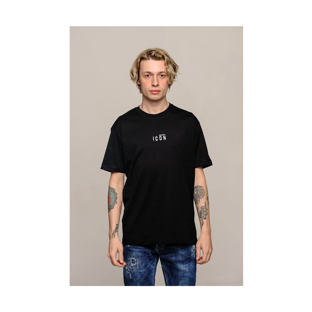 Men's T-Shirts Dsquared Black
