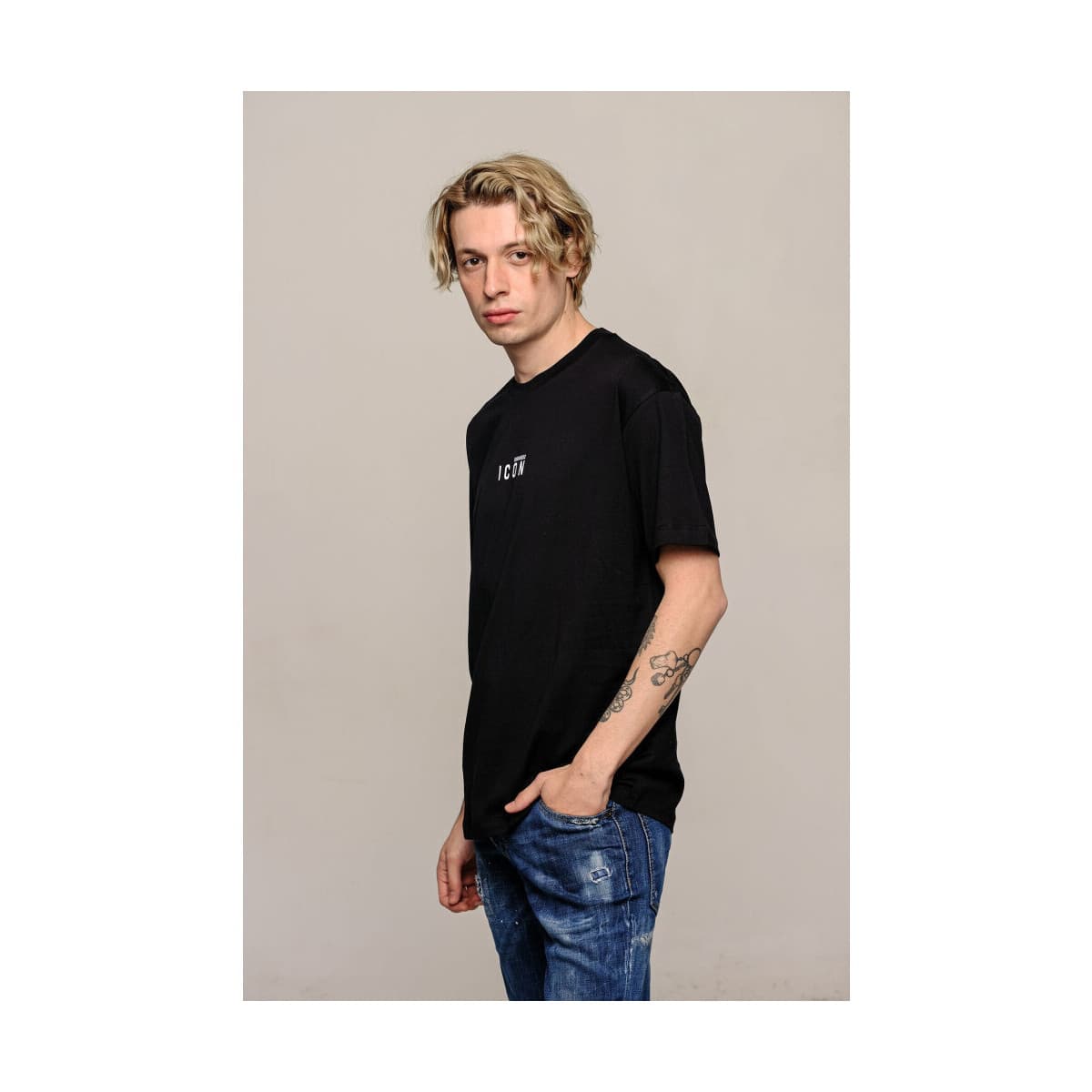 Men's T-Shirts Dsquared Black