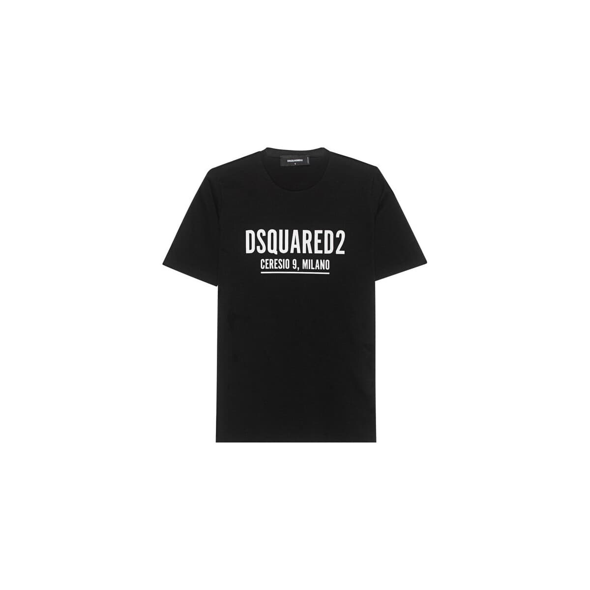 T-shirt με κοντά μανίκια Dsquared T-SHIRT S71GD1058 BLACK