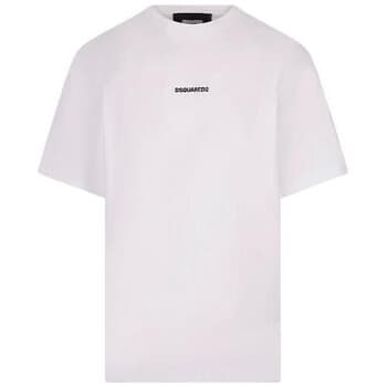 T-shirt με κοντά μανίκια Dsquared T-SHIRT S71GD1424 WHITE