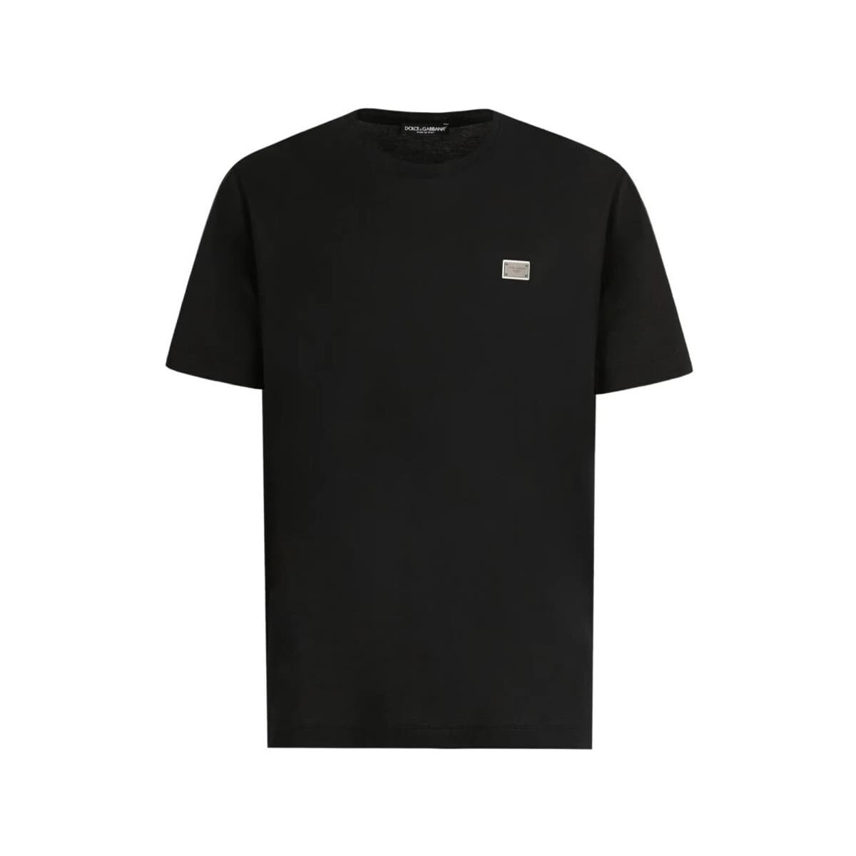 T-shirt με κοντά μανίκια D&G G8PT1T G7F2I BLACK