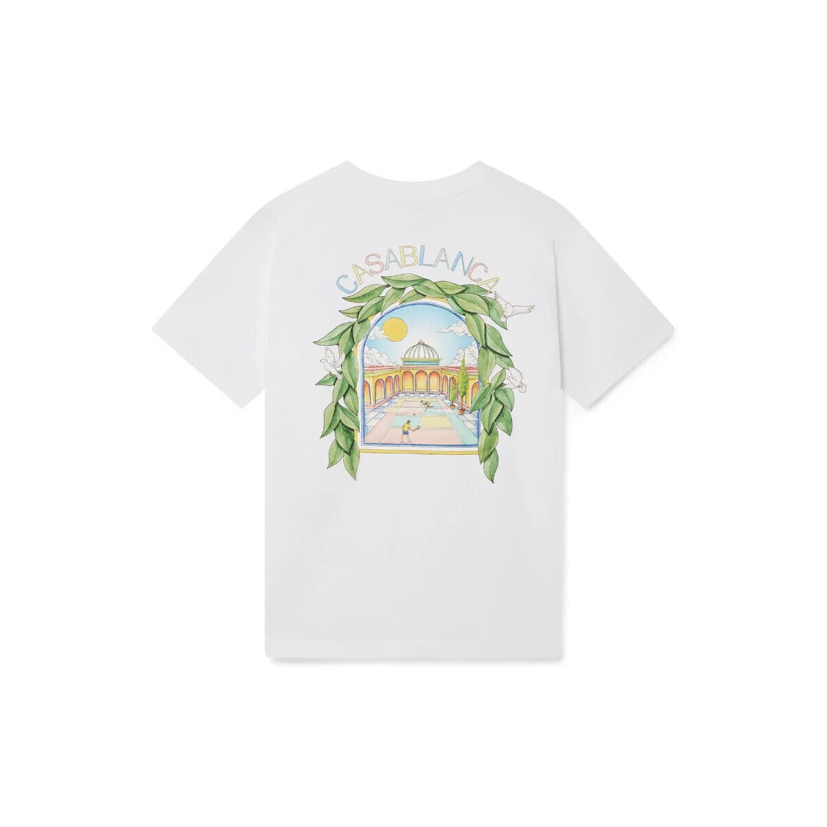 Men's T-Shirts Casablanca White