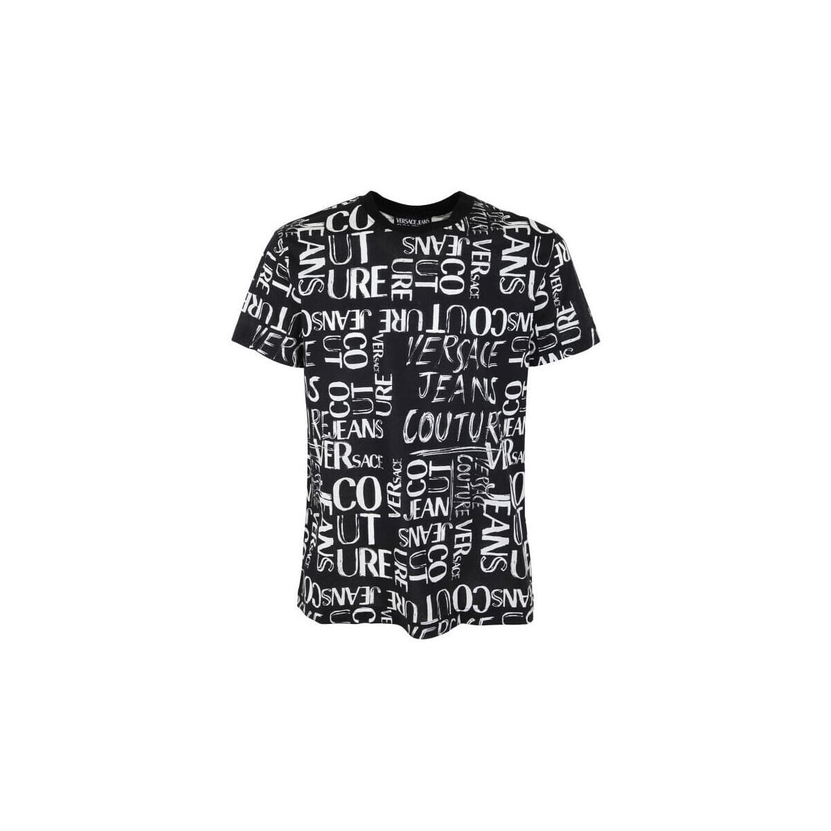 Men's T-Shirts Versace Jeans Couture Black