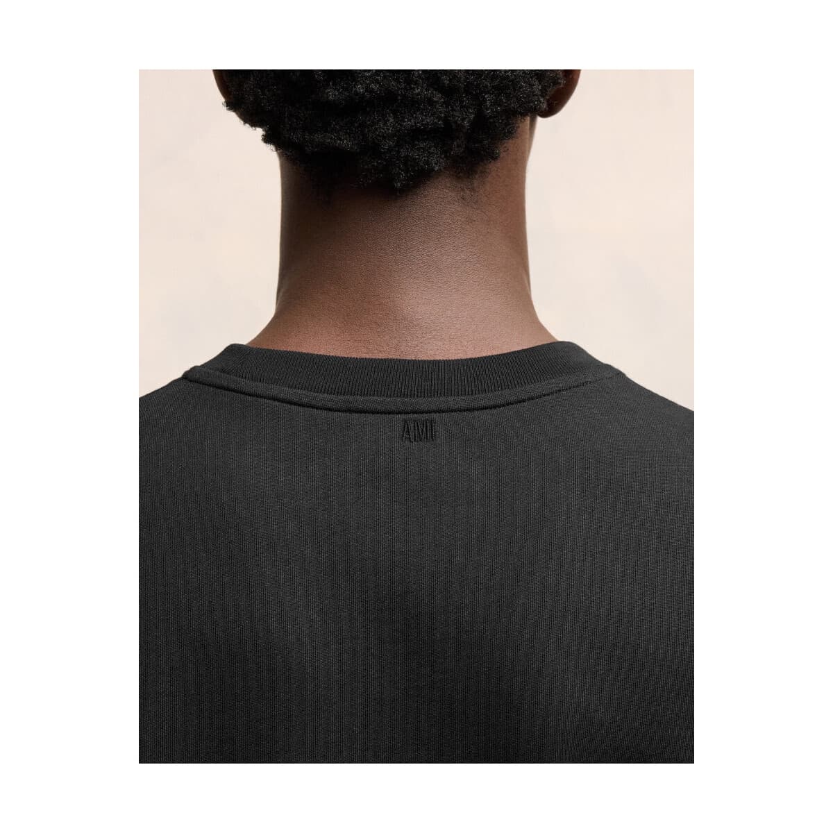 Men's T-Shirts Ami Paris Black