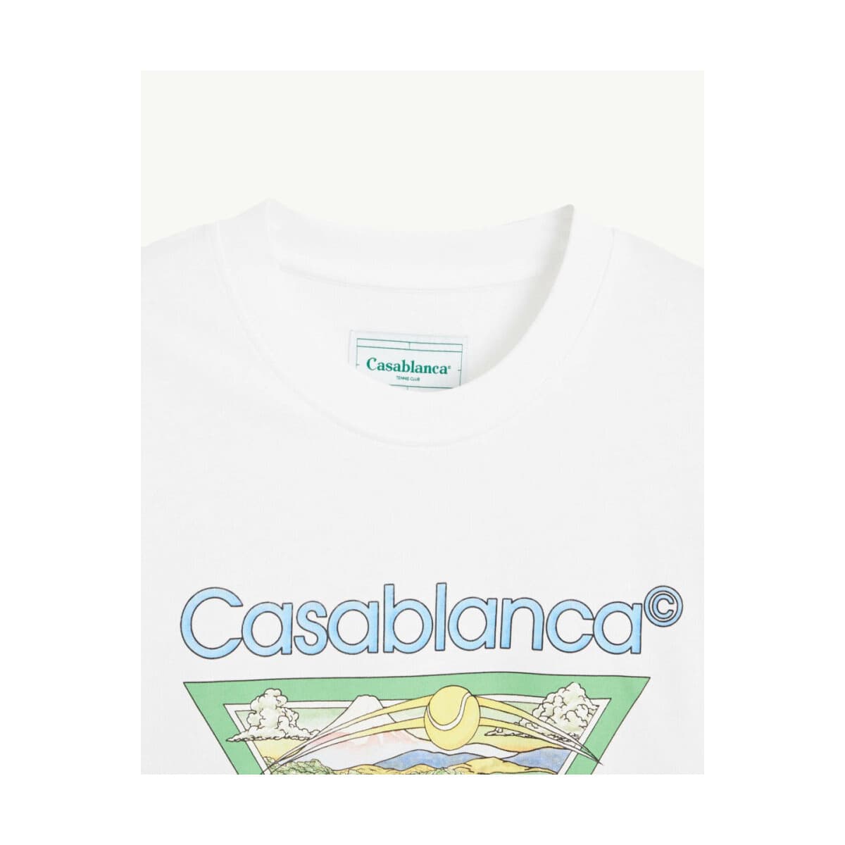 Men's T-Shirts Casablanca White