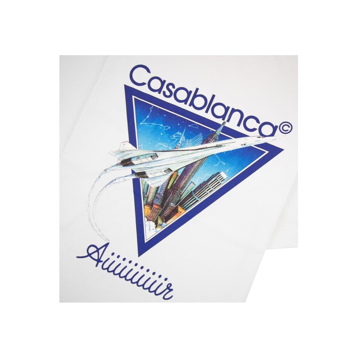 Men's T-Shirts Casablanca White