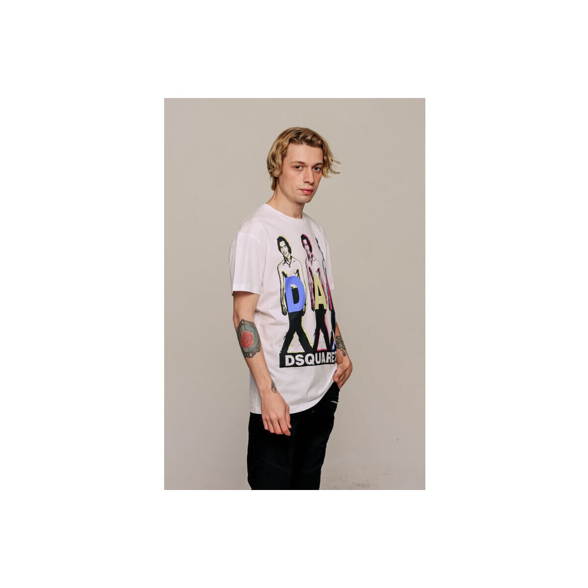 Men's T-Shirts Dsquared White