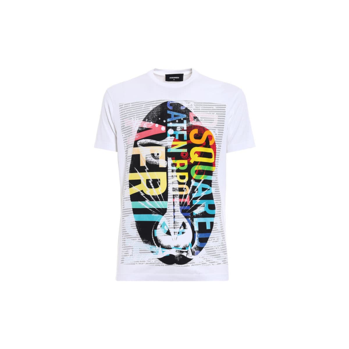 T-shirt με κοντά μανίκια Dsquared T-SHIRT S71GD0619 WHITE