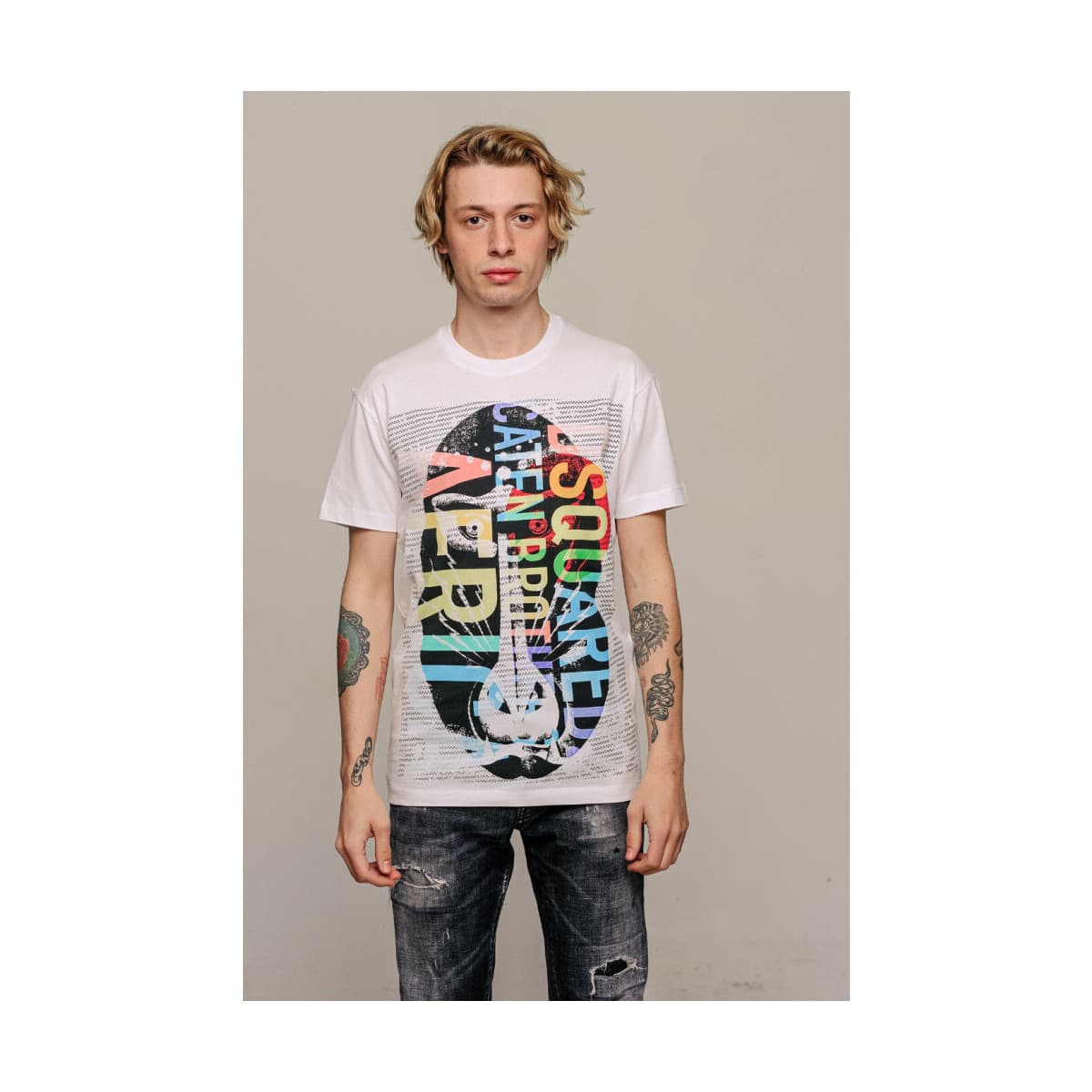 Men's T-Shirts Dsquared White