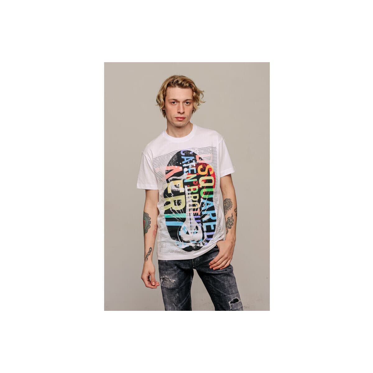 Men's T-Shirts Dsquared White