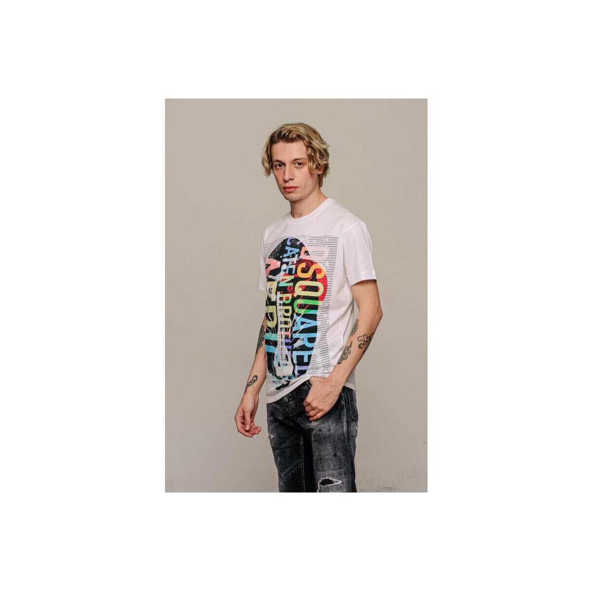 Men's T-Shirts Dsquared White
