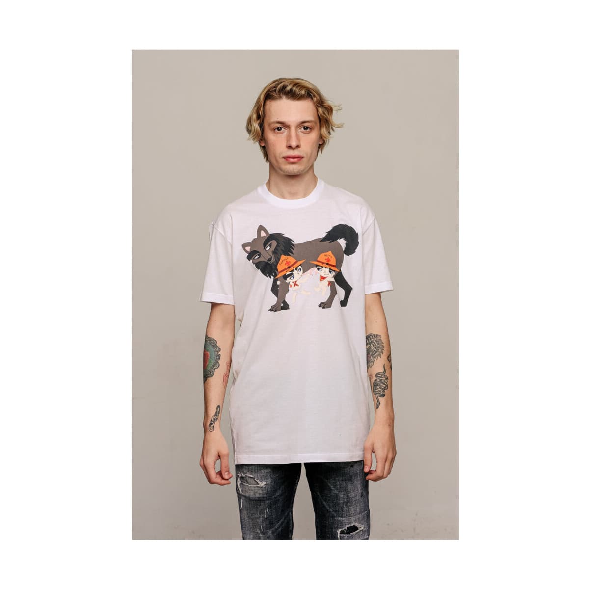 Men's T-Shirts Dsquared White