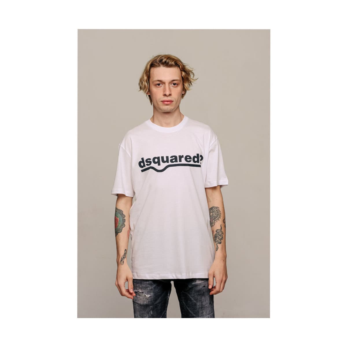 Men's T-Shirts Dsquared White