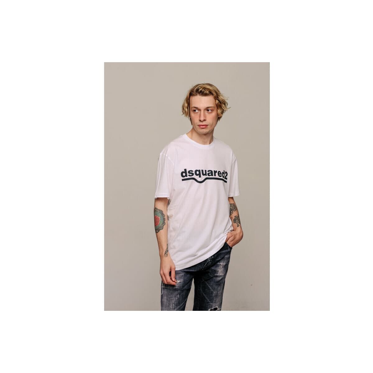 Men's T-Shirts Dsquared White