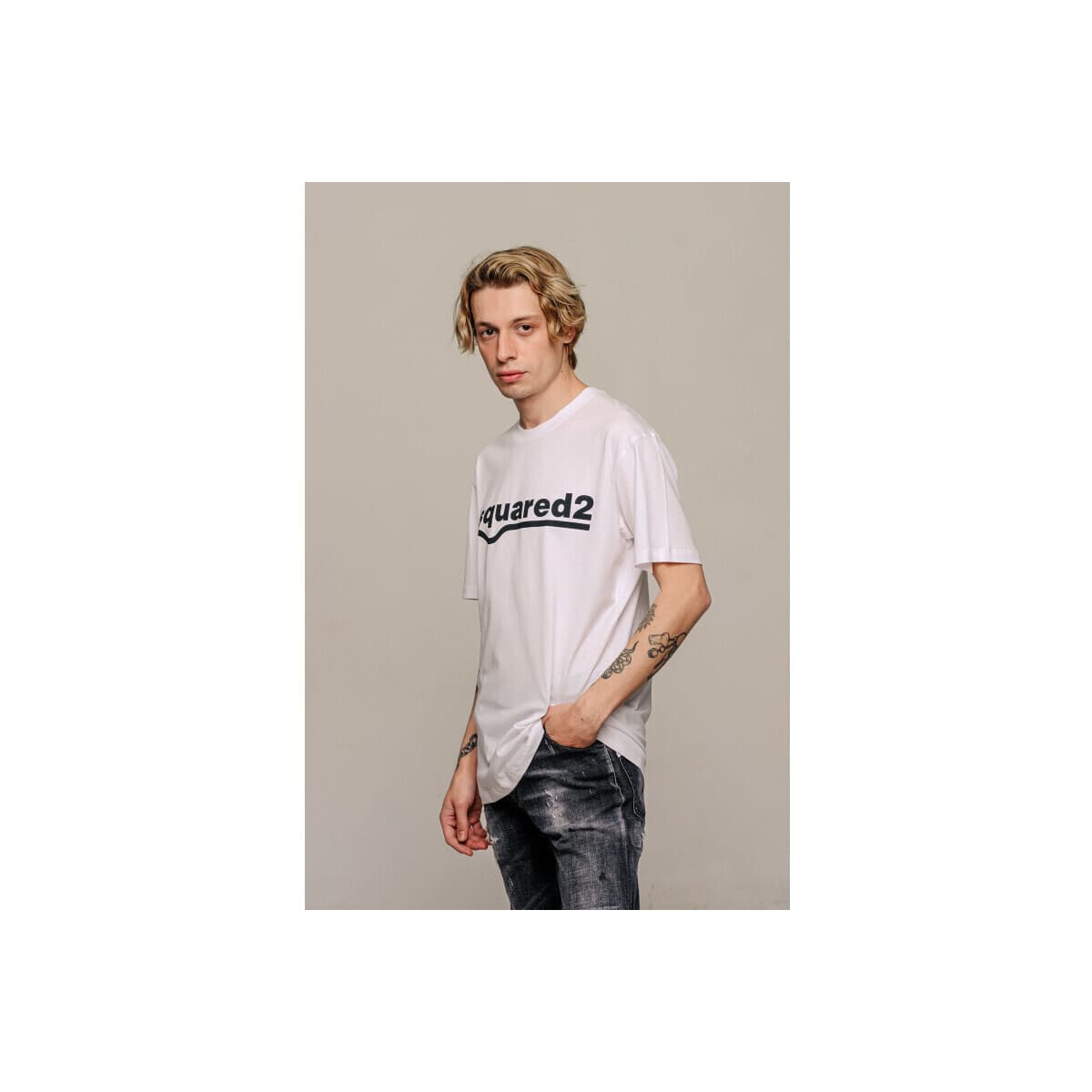Men's T-Shirts Dsquared White