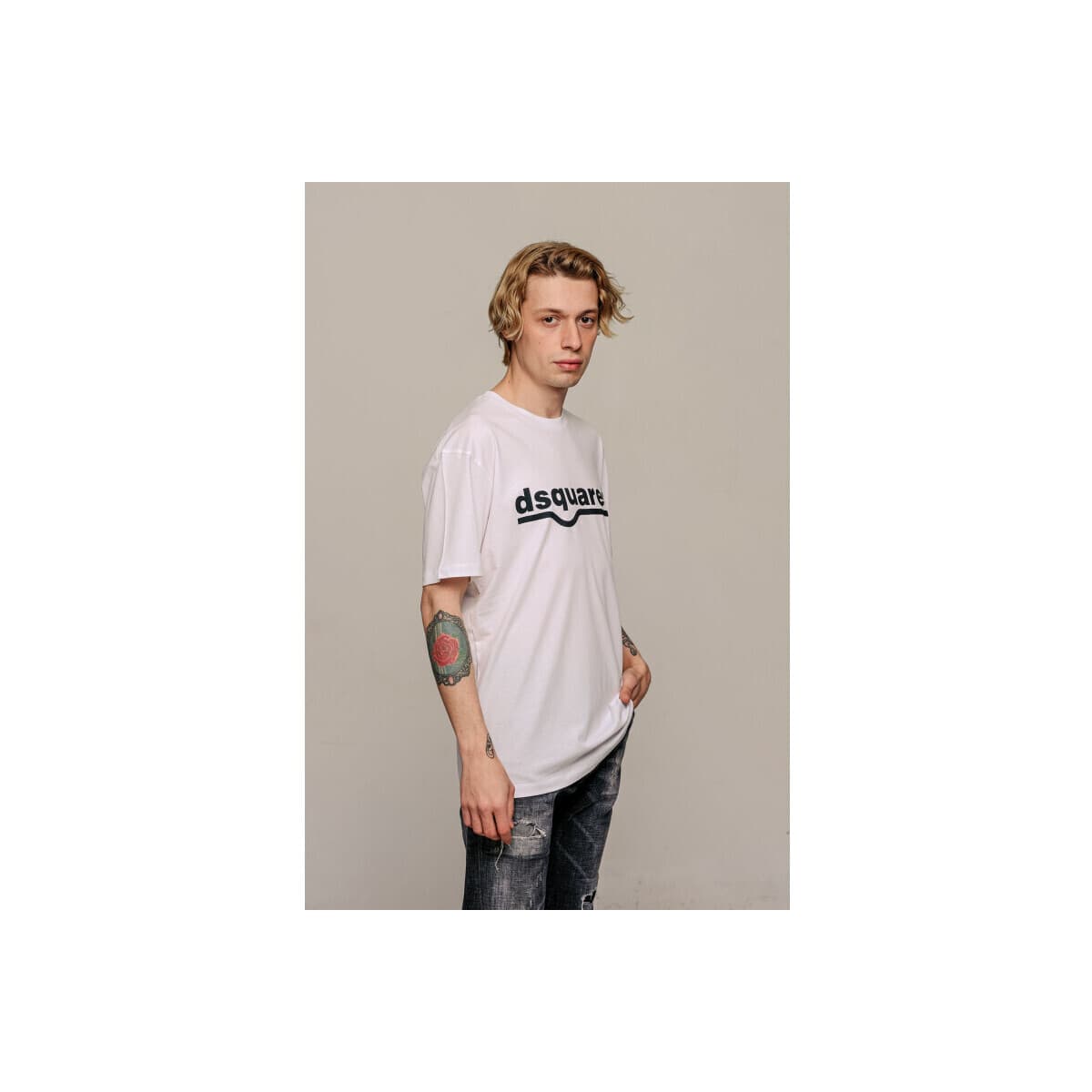 Men's T-Shirts Dsquared White