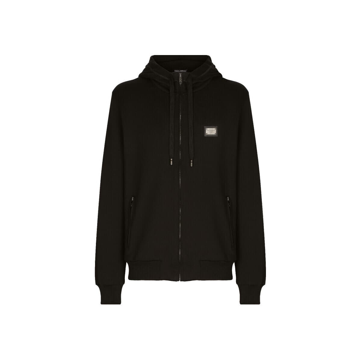 T-shirt με κουκούλα D&G SWEAT-SHIRTS G9ABIT G7F2G BLACK