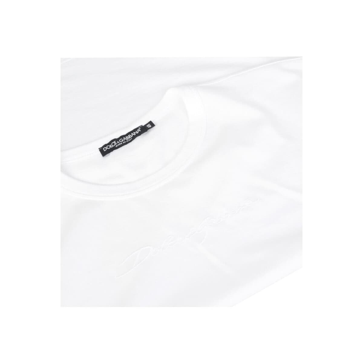 Men's T-Shirts D&G White