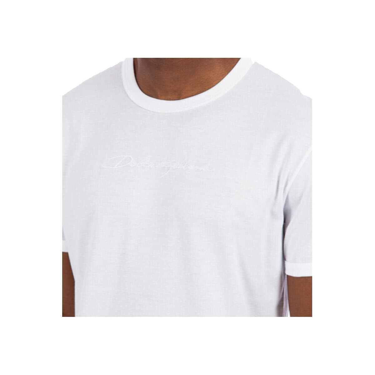 Men's T-Shirts D&G White
