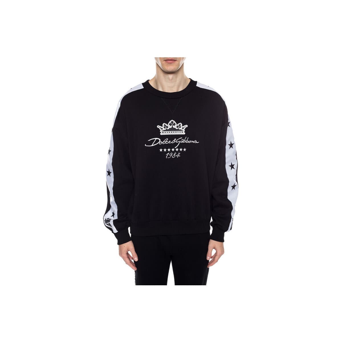 Αθλητικό T-shirt D&G SWEATSHIRT G9OF9T G7SLZ N0000 BLACK