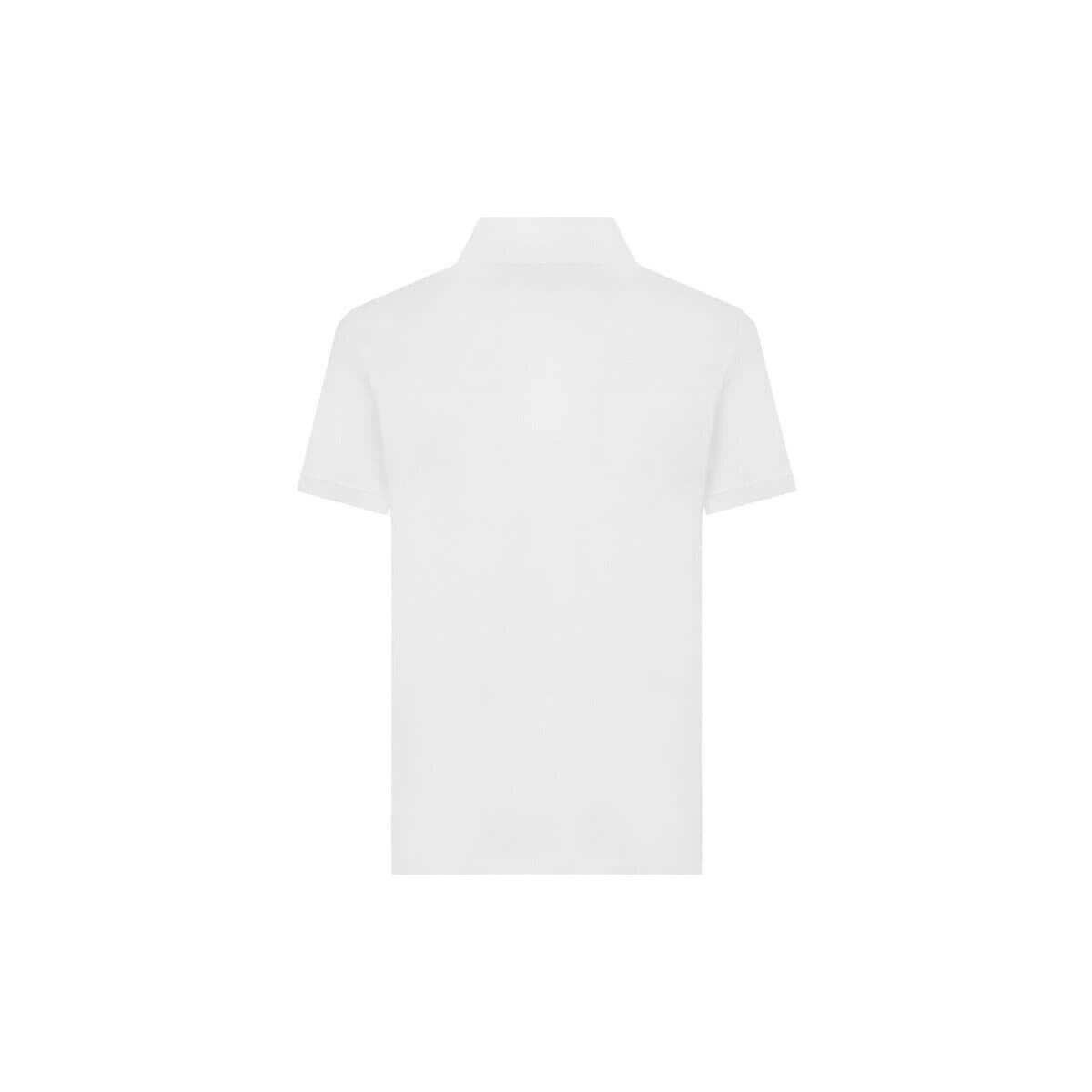 Men's Polo Shirts D&G White