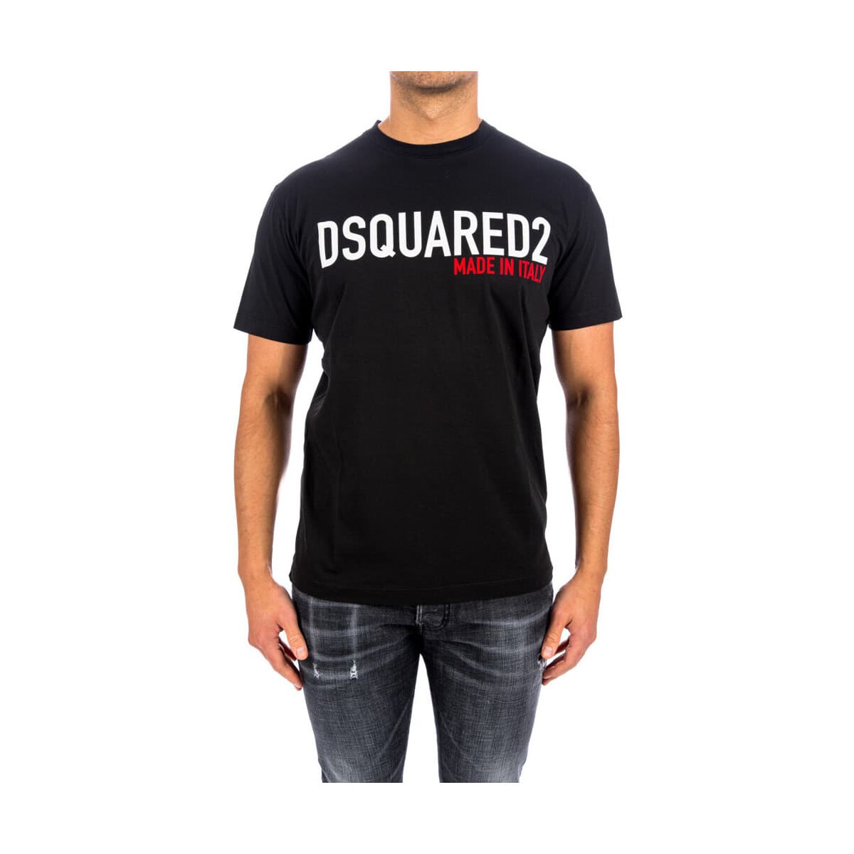 Men's T-Shirts Dsquared Black