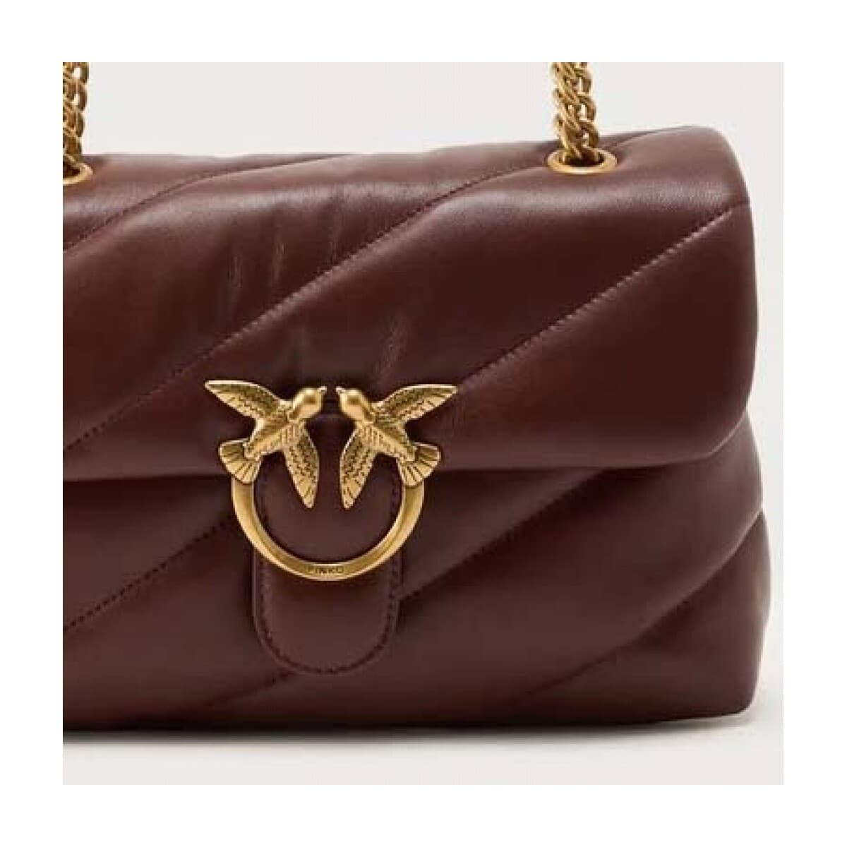 Women's Shoulder Bags Pinko Brown