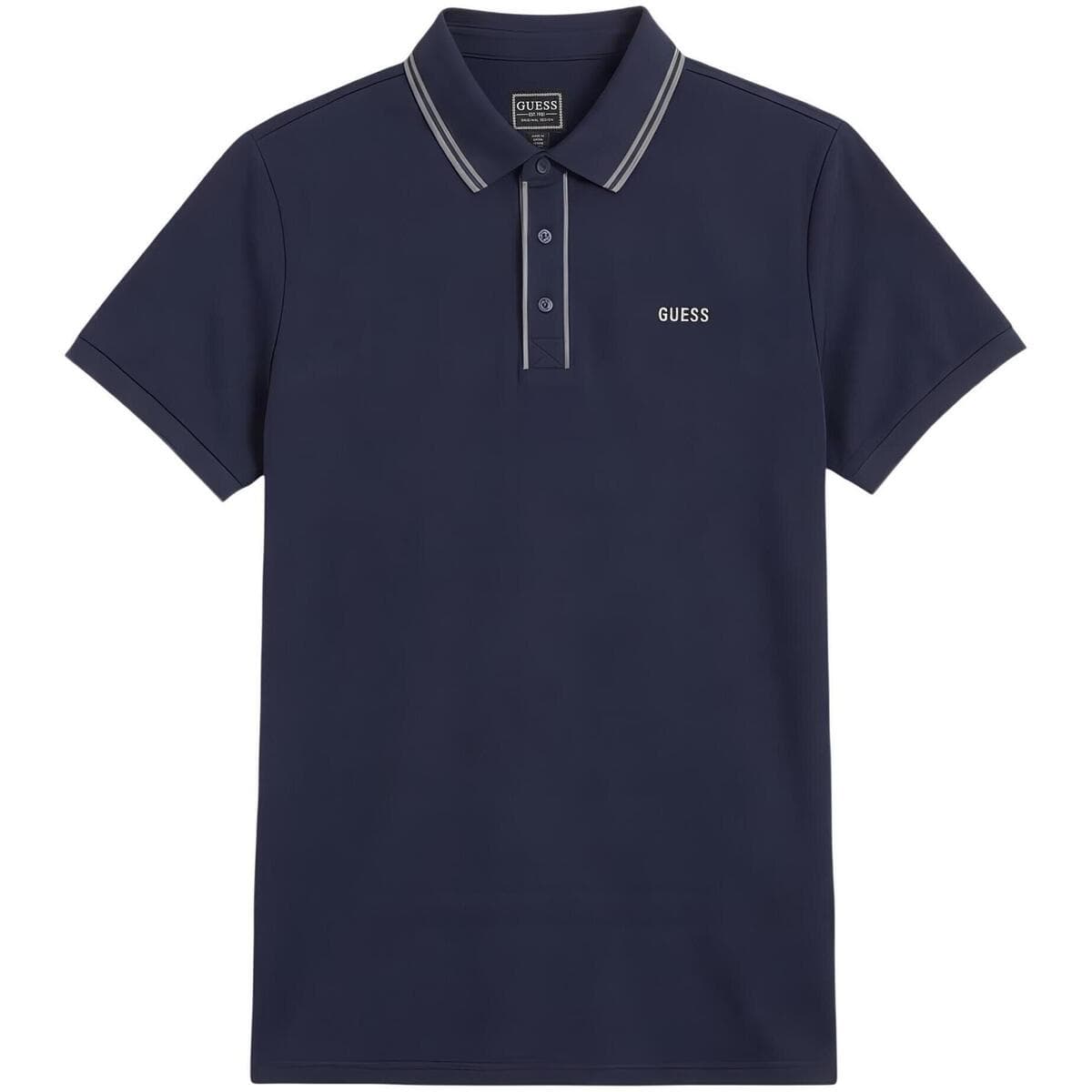 Men's Polo Shirts Guess Blue