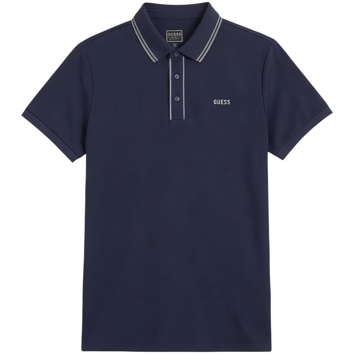Men's Polo Shirts Guess Blue