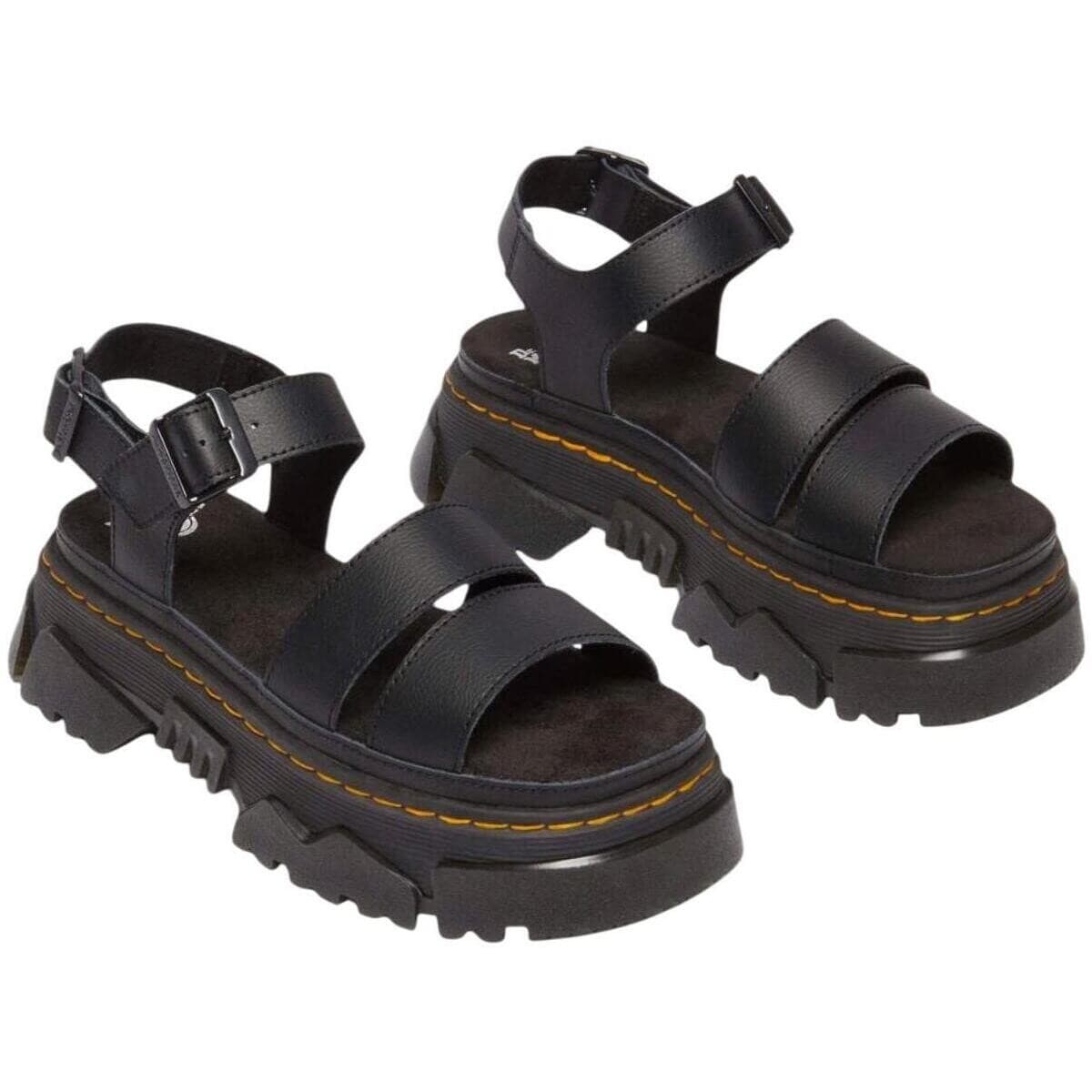 Women's Platforms Dr. Martens Black